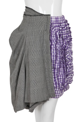 A Comme des Gar&ccedil;ons checked and sequinned ensemble, 'Cacophony' collection, Spring-Summer 2008 - 6