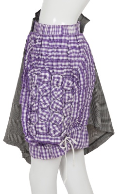 A Comme des Gar&ccedil;ons checked and sequinned ensemble, 'Cacophony' collection, Spring-Summer 2008 - 7