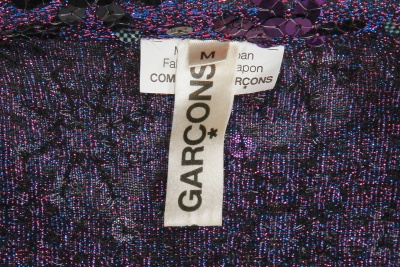 A Comme des Gar&ccedil;ons checked and sequinned ensemble, 'Cacophony' collection, Spring-Summer 2008 - 9