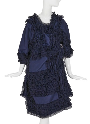 A Comme des Gar&ccedil;ons blue ruffled dress, 'Cacophony' collection, Spring-Summer 2008 - 3