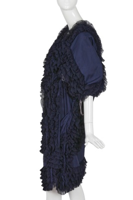 A Comme des Gar&ccedil;ons blue ruffled dress, 'Cacophony' collection, Spring-Summer 2008 - 4