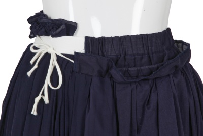 A Comme des Gar&ccedil;ons blue ruffles and pleated ensemble, 'Cacophony' collection, Spring-Summer 2008 - 11