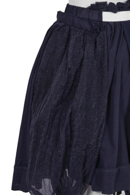 A Comme des Gar&ccedil;ons blue ruffles and pleated ensemble, 'Cacophony' collection, Spring-Summer 2008 - 12