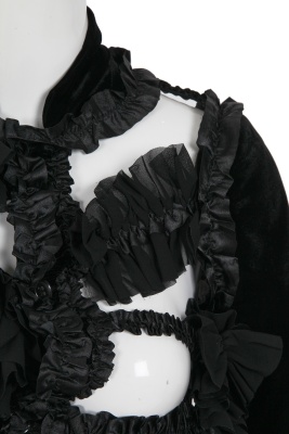 A Comme des Gar&ccedil;ons ruffled black and pink ensemble, 'Bad Taste' collection, Autumn-Winter 2008-09 - 6