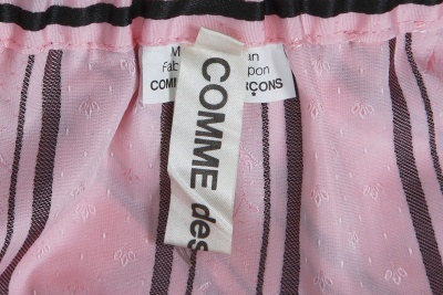 A Comme des Gar&ccedil;ons ruffled black and pink ensemble, 'Bad Taste' collection, Autumn-Winter 2008-09 - 11