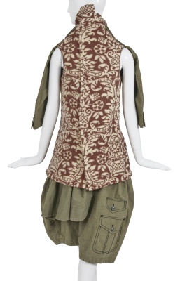 A Comme des Gar&ccedil;ons wool and cotton ensemble, 'Wonderland' collection, Autumn-Winter 2009-10 - 6