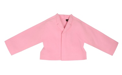 A Comme des Gar&ccedil;ons pink felt ensemble, '2 Dimensions' collection, Autumn-Winter 2012-13 - 7