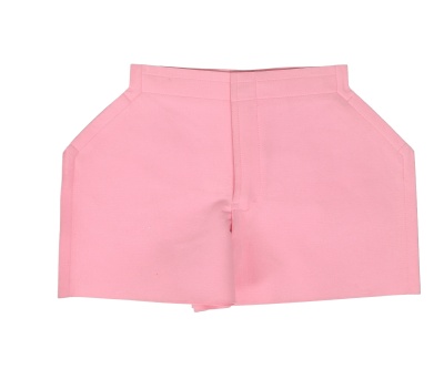 A Comme des Gar&ccedil;ons pink felt ensemble, '2 Dimensions' collection, Autumn-Winter 2012-13 - 12