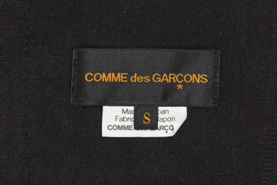 A Comme des Gar&ccedil;ons asymmetric black dress, 'Crush' collection, Spring-Summer 2013 - 11