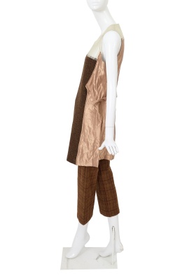 A Junya Watanabe/Comme des Gar&ccedil;ons wool and lam&eacute; ensemble, Autumn-Winter 1995-96 - 2