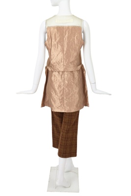 A Junya Watanabe/Comme des Gar&ccedil;ons wool and lam&eacute; ensemble, Autumn-Winter 1995-96 - 3