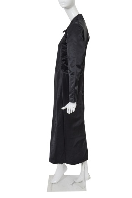 A Junya Watanabe/Comme des Gar&ccedil;ons black satin suit, Autumn-Winter 1995-96 - 2