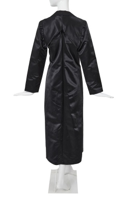 A Junya Watanabe/Comme des Gar&ccedil;ons black satin suit, Autumn-Winter 1995-96 - 3