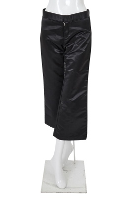 A Junya Watanabe/Comme des Gar&ccedil;ons black satin suit, Autumn-Winter 1995-96 - 7
