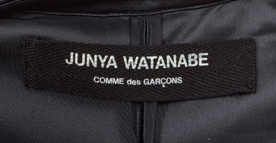 A Junya Watanabe/Comme des Gar&ccedil;ons black satin suit, Autumn-Winter 1995-96 - 8