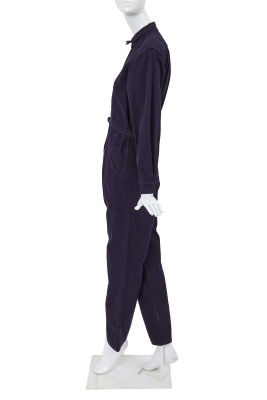 A Comme des Gar&ccedil;ons Western-inspired navy cotton drill jumpsuit, circa 1980 - 2
