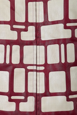 A Junya Watanabe/Comme des Gar&ccedil;ons burgundy and grey woven suit, Spring-Summer 1996 - 8