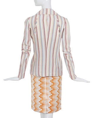 A Junya Watanabe/Comme des Gar&ccedil;ons patterned ensemble, Spring-Summer 1996 - 4