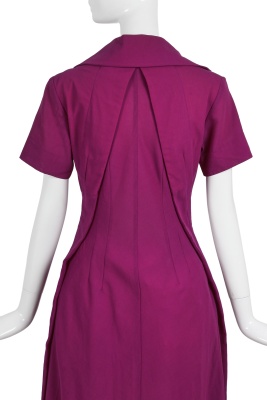 A Junya Watanabe/Comme des Gar&ccedil;ons purple wool dress, Spring-Summer 1997 - 5