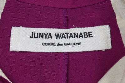 A Junya Watanabe/Comme des Gar&ccedil;ons purple wool dress, Spring-Summer 1997 - 9