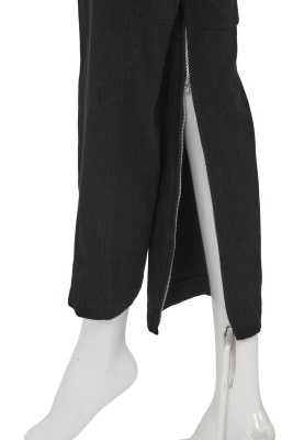 A Junya Watanabe/Comme des Gar&ccedil;ons black wool transformable dress/jumpsuit, Autumn-Winter 1996-97 - 4