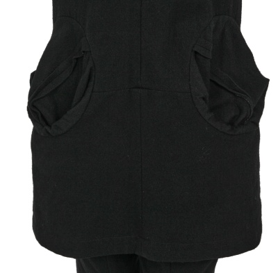 A Junya Watanabe/Comme des Gar&ccedil;ons black wool transformable dress/jumpsuit, Autumn-Winter 1996-97 - 8