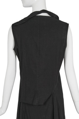 A Junya Watanabe/Comme des Gar&ccedil;ons zip-embellished black dress, Spring-Summer 2005 - 4