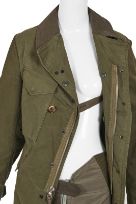 A Junya Watanabe/Comme des Gar&ccedil;ons army coat ensemble, Autumn-Winter 2006-07 - 8