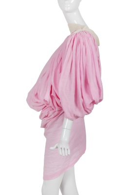 A Junya Watanabe/ Comme des Gar&ccedil;ons pink ramie dress, Spring-Summer 2008 - 3