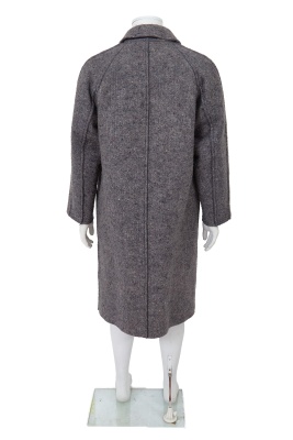 A Comme des Gar&ccedil;ons men's grey wool coat, Autumn-Winter 1995-96 - 3