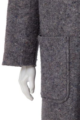 A Comme des Gar&ccedil;ons men's grey wool coat, Autumn-Winter 1995-96 - 6