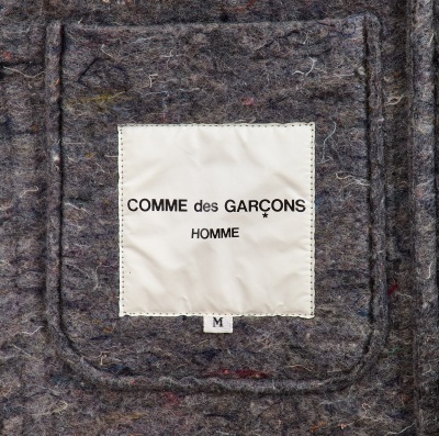 A Comme des Gar&ccedil;ons men's grey wool coat, Autumn-Winter 1995-96 - 7