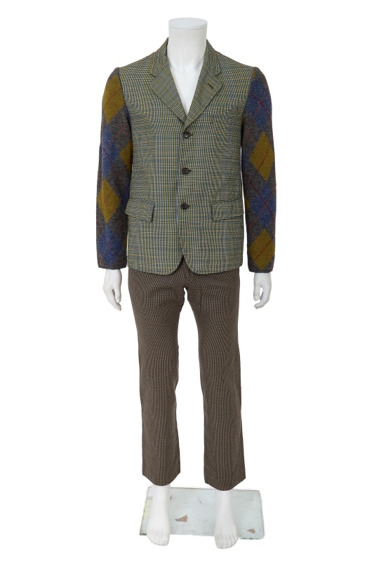 A Comme des Gar&ccedil;ons men's houndstooth wool suit, Autumn-Winter 1996-97