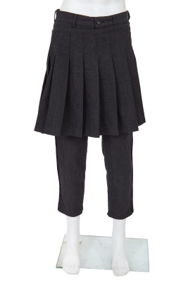 A pair of Comme des Gar&ccedil;ons men's grey wool kilt-trousers, Autumn-Winter 1998-99 - 8