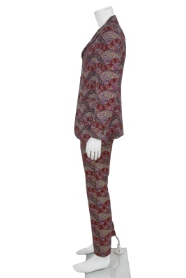 A Comme des Gar&ccedil;ons men's psychedelic print wool suit, Autumn-Winter 2001-02 - 2