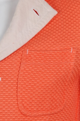 A Comme des Gar&ccedil;ons men's orange and white cotton suit, Spring-Summer 2002 - 5