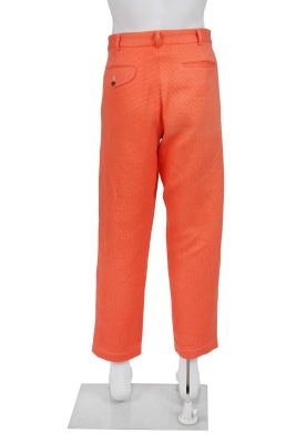 A Comme des Gar&ccedil;ons men's orange and white cotton suit, Spring-Summer 2002 - 8