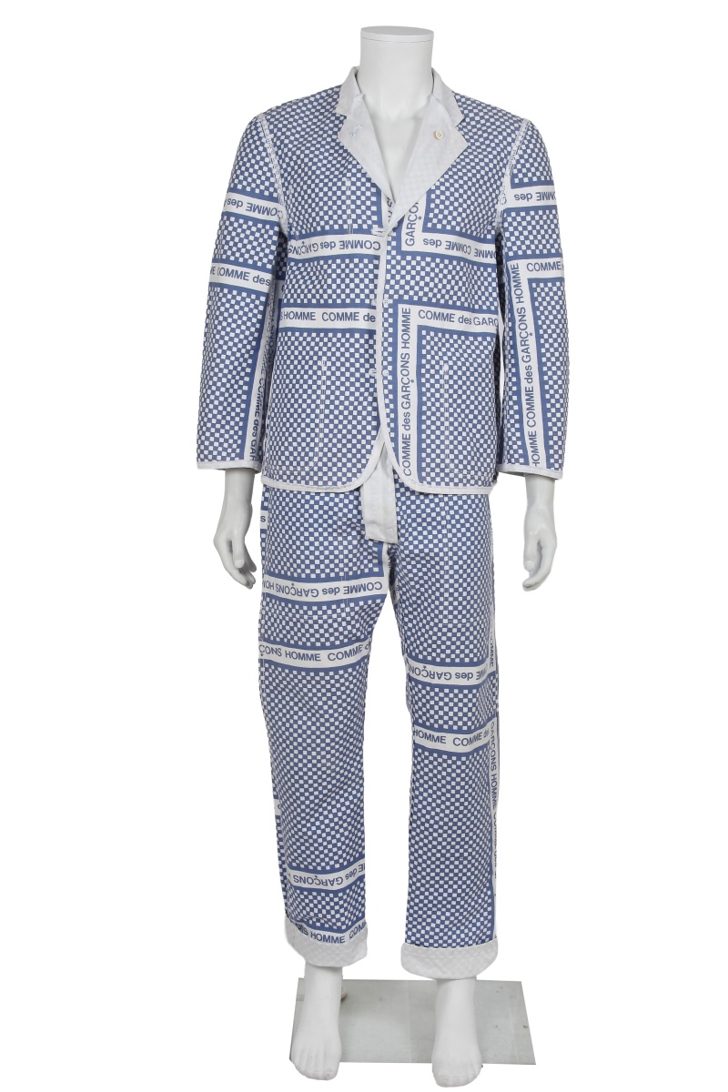 A Comme des Gar&ccedil;ons men's reversible cotton suit, Spring-Summer 2004