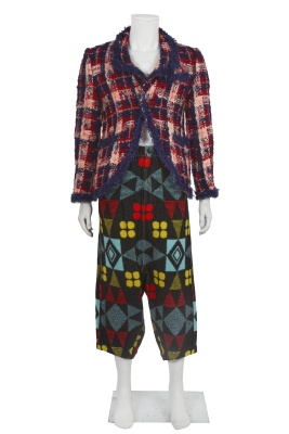 A Comme des Gar&ccedil;ons men's ensemble, 'Lost Englishman' collection, Autumn-Winter 2004-05