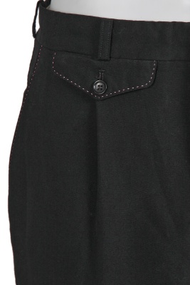 A Comme des Gar&ccedil;ons men's black and pink wool and satin suit, Spring-Summer 2005 - 10