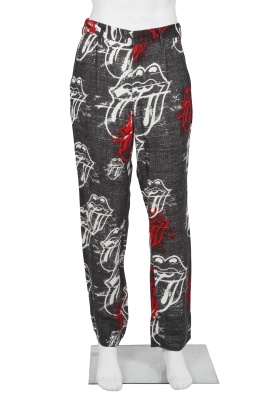 A Comme des Gar&ccedil;ons men's Rolling Stones print brushed rayon suit, Spring-Summer 2006 - 5