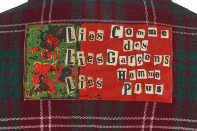 A Comme des Gar&ccedil;ons men's burgundy and green tartan wool suit, Autumn-Winter 2008-09 - 5
