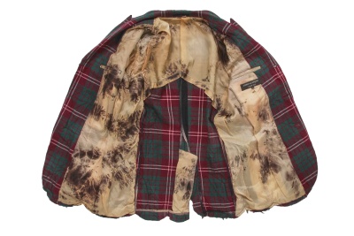 A Comme des Gar&ccedil;ons men's burgundy and green tartan wool suit, Autumn-Winter 2008-09 - 7