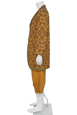 A Comme des Gar&ccedil;ons men's mustard yellow and brown ensemble, Autumn-Winter 2013-14 - 3