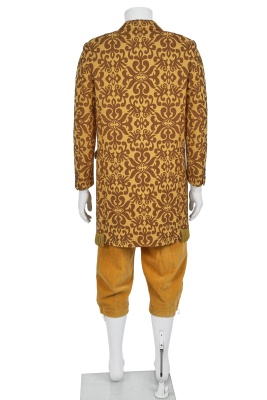 A Comme des Gar&ccedil;ons men's mustard yellow and brown ensemble, Autumn-Winter 2013-14 - 4