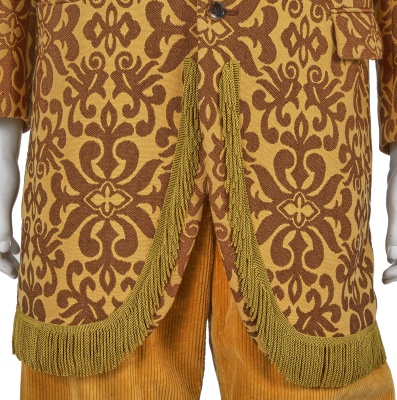 A Comme des Gar&ccedil;ons men's mustard yellow and brown ensemble, Autumn-Winter 2013-14 - 5