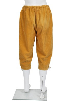 A Comme des Gar&ccedil;ons men's mustard yellow and brown ensemble, Autumn-Winter 2013-14 - 8