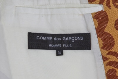 A Comme des Gar&ccedil;ons men's mustard yellow and brown ensemble, Autumn-Winter 2013-14 - 10