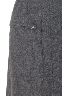A Comme des Gar&ccedil;ons grey felted wool dress, early 1980s - 6