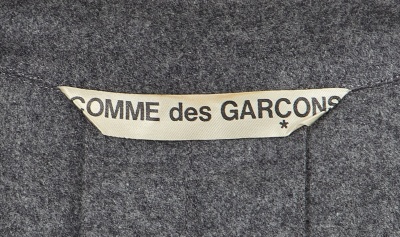 A Comme des Gar&ccedil;ons grey felted wool dress, early 1980s - 7